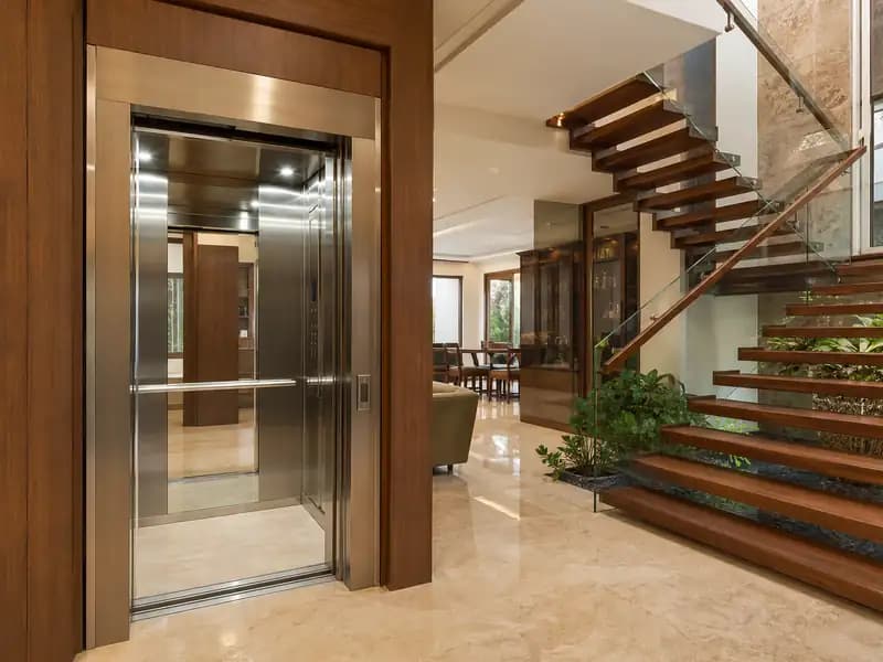 Home Lift Installation Completed in a Hyderabad Villa Residential home lift installed in a villa in Hyderabad by Kashome Elevators
